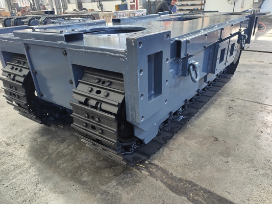 Baustoffgeschäfte Maßgeschneiderte Stahl-Crawler-Spur-Unterbahn mit Hydraulikmotor