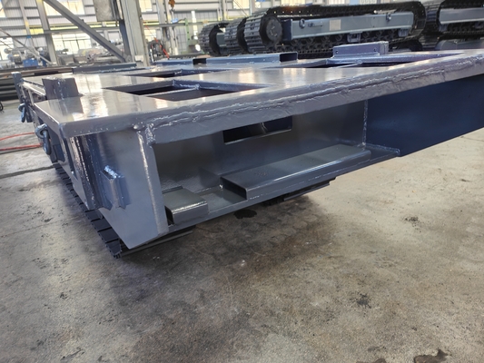 Baustoffgeschäfte Maßgeschneiderte Stahl-Crawler-Spur-Unterbahn mit Hydraulikmotor