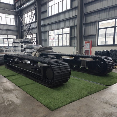 Maschinenreparaturbetriebe Stahl-Crawler-Spur-Unterbahn für Gleis-Mobilcrusher