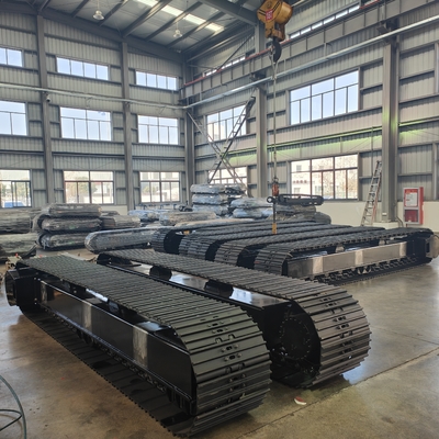 Maschinenreparaturbetriebe Stahl-Crawler-Spur-Unterbahn für Gleis-Mobilcrusher
