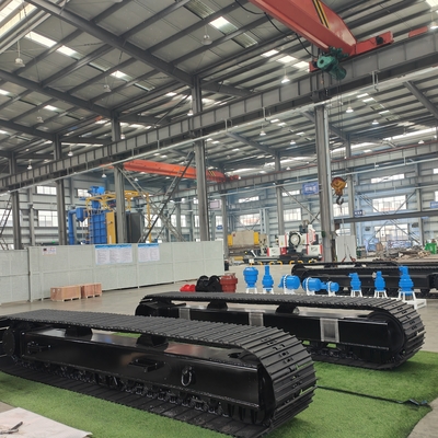 Maschinenreparaturbetriebe Stahl-Crawler-Spur-Unterbahn für Gleis-Mobilcrusher