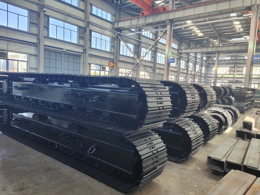 Maschinenreparaturbetriebe Stahl-Crawler-Spur-Unterbahn für Gleis-Mobilcrusher