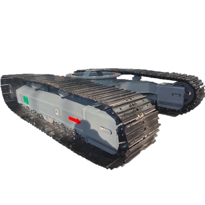 Mittlerer Drehstahl-Crawler-Spuruntertrieb für Schieberbrücherschienen