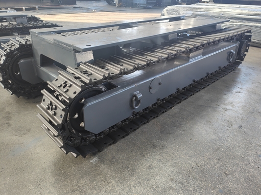 angepasste Mini-Kleine Stahl Gummi Crawler Track Chassis für Bergbau Bagger Bohrgerät