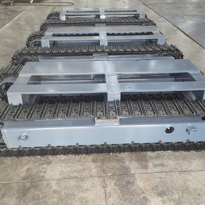 angepasste Mini-Kleine Stahl Gummi Crawler Track Chassis für Bergbau Bagger Bohrgerät