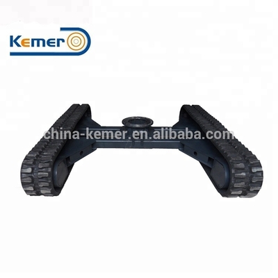 KRT3000 Mini Gummi-Spur-Chassis Crawler-Spur-Unterbahn für Kleinlasttransportgeräte
