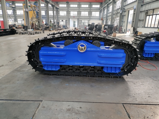Fahrmotor-ausgestattetes Traktionsspur-Chassis für eine Ladekapazität von 80 Tonnen anpassbar