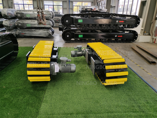 Stahlspurunterbahn mit Hydraulikgetriebe für Baggerbrüser und Bohrgeräte