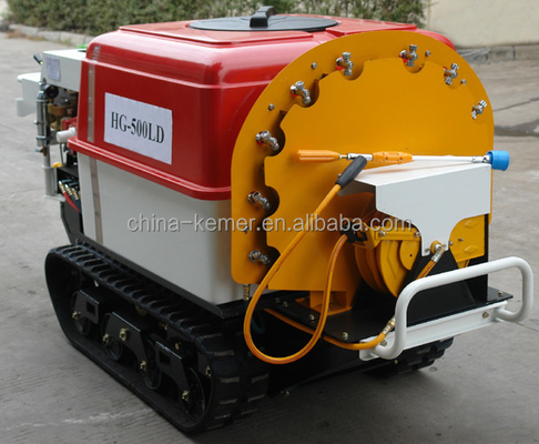 Kleines Bohrgerät mit hydraulischem Getriebe und Fahrmotorbahnunterbahn