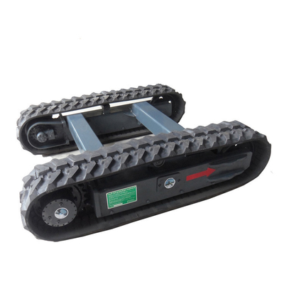 Hydraulische Gummi-Spur-Crawler-Spur-Chassismaschine für Bauanwendungen