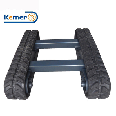 Hydraulische Gummi-Spur-Crawler-Spur-Chassismaschine für Bauanwendungen
