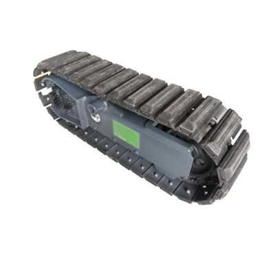 Videotechnische Unterstützung nach dem Service Stahl Mini Crawler Unterbahn mit Gummi Pads